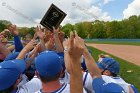 Baseball vs Babson NEWMAC Finals  Wheaton College vs Babson College play in the NEWMAC baseball championship finals. - (Photo by Keith Nordstrom) : Wheaton, baseball, NEWMAC, Babson